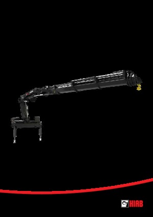 Hydraulic loading cranes Hiab X-HiDuo 258 E-6