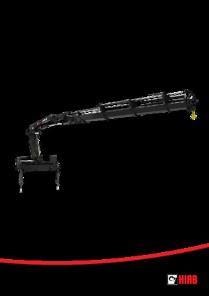 Hydraulic loading cranes Hiab X-HiPro 262 E-5 Jib 45 X-3