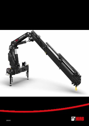 Hydraulic loading cranes Hiab X-HiPro 638 E-7 Jib 150 X-6