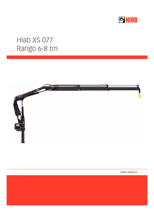 Hidrolik Vinçler Hiab XS 077 B-2 HIDUO