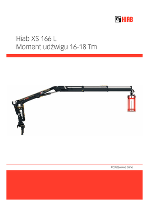 Hidrolik Vinçler Hiab XS 166 DLS-4 PRO