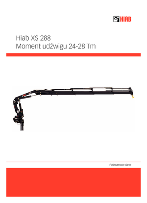 Yükleme vinçleri Hiab XS 288 E-8 HIPRO CD