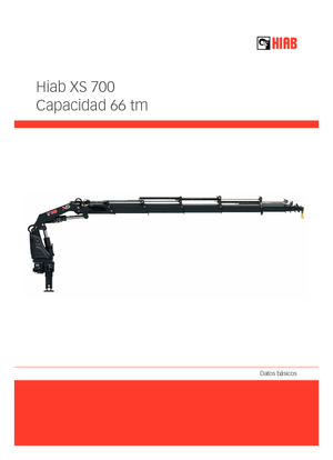 Hidrolik Vinçler Hiab XS 700 E-9 HIPRO CD
