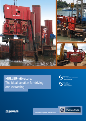 Vibro Hammers Müller MS 7 HFB