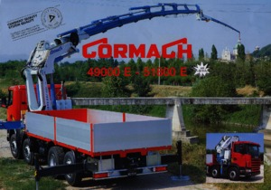 Hydraulic loading cranes Cormach 51800 E 4 A.S.C. Plus