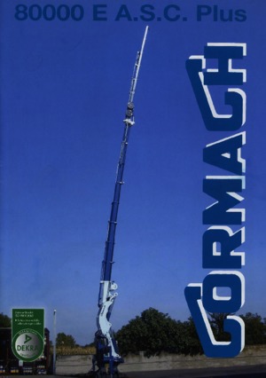 Hydraulic loading cranes Cormach 80000 E 3