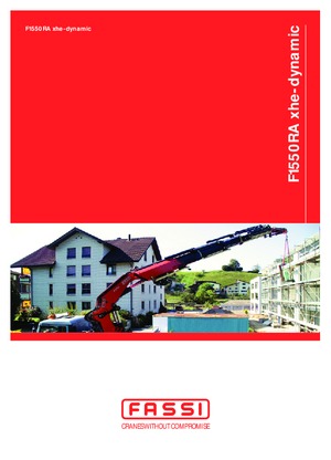 Hydraulic loading cranes Fassi F 1550 RA 2.28 xhe-dynamic