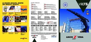 Hydraulic loading cranes Amco Veba VR75-10 S 