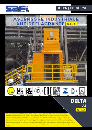 Industrial hoists Safi DELTA AS ATEX