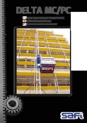 Industrial hoists Safi DELTA MC/PC 