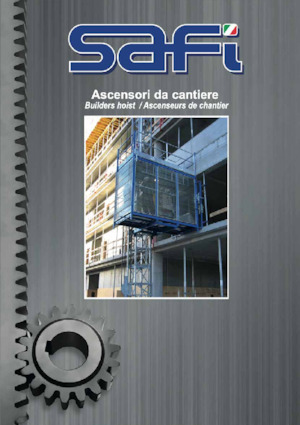 Endüstriyel asansörler Safi JUNIOR AS MONOF