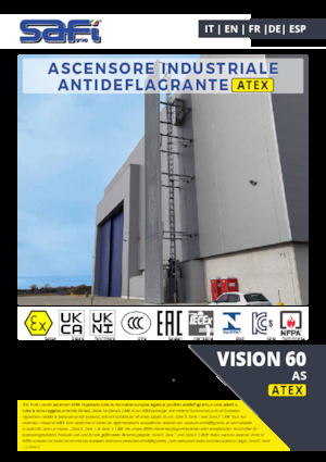 Industrial hoists Safi VISION 60 AS ATEX