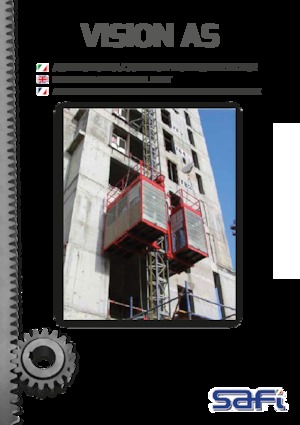 Industrial hoists Safi VISION AS 1000