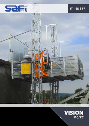 Endüstriyel asansörler Safi VISION MC/PC 3000