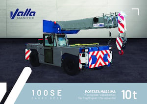Endüstriyel mobil vinçler Valla 100 SE