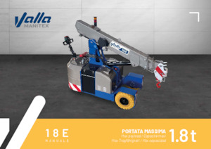 Industrial mobile cranes Valla 18 E