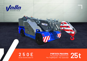 Endüstriyel mobil vinçler Valla 250 E