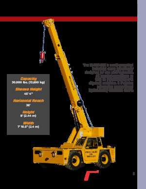 Industrial mobile cranes Broderson IC-200-2SJ