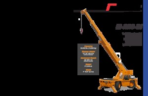 Endüstriyel mobil vinçler Broderson IC-200