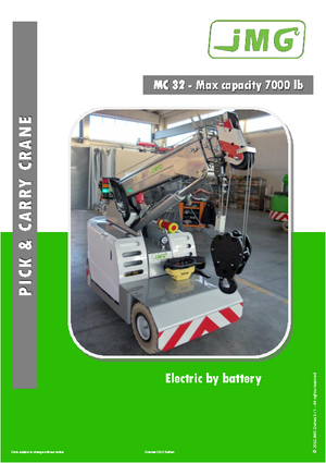 Industrial mobile cranes JMG MC 32