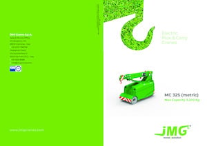 Industrial mobile cranes JMG MC 32S