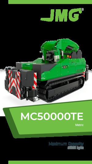Industrial mobile cranes JMG MC 50000TE