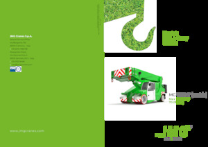 Industrial mobile cranes JMG MC 700MT