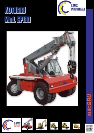 Industrial mobile cranes Cams SP180