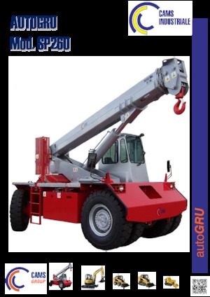 Endüstriyel mobil vinçler Cams SP260