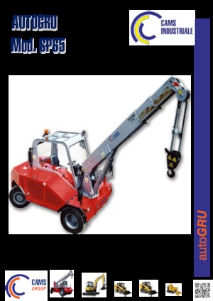 Endüstriyel mobil vinçler Cams SP65