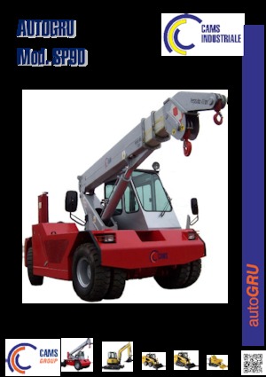 Endüstriyel mobil vinçler Cams SP90