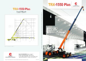 Industrial mobile cranes Escorts TRX 1550 Plus