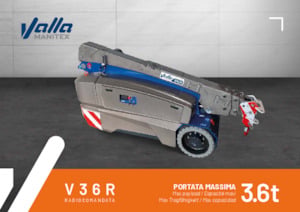 Industrial mobile cranes Valla V36R