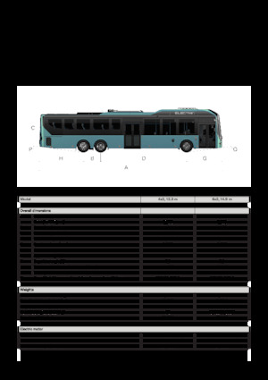 Intercity buses Volvo Buses 8900 Electric
