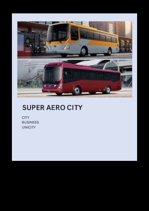 Intercity buses Hyundai Commercial Vehicles SUPER AERO CITY Business