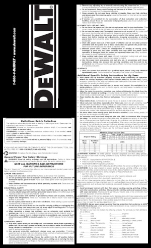 Dekupaj DEWALT DW317K