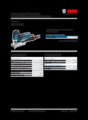 Jigsaws Bosch GST 150 CE