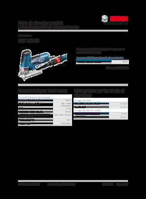 Dekupaj Bosch GST 160 CE