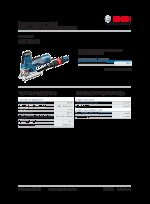 Dekupaj Bosch GST 160 CE