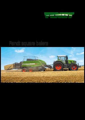 Square balers Fendt 12130
