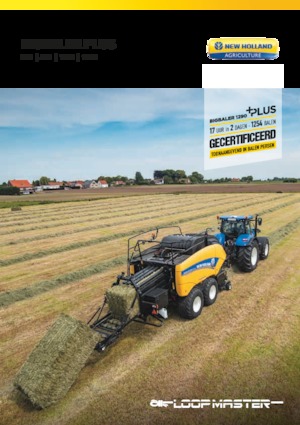 Square balers New Holland BB 870 Plus
