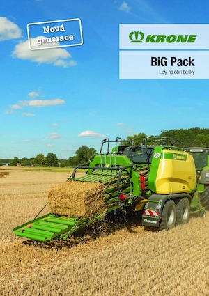 Square balers Krone BiG Pack 1270 VC