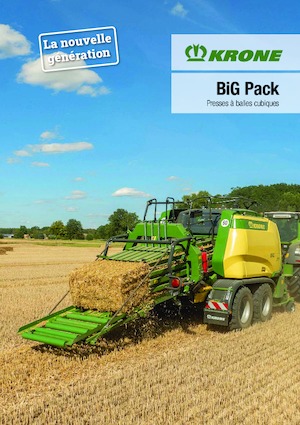 Square balers Krone BiG Pack 1290