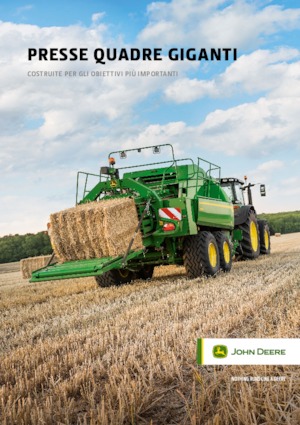 Square balers John Deere L633
