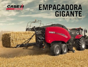 Büyük kare balyalayıcı + yüksek yoğunluklu balya makineleri Case IH LB 434 XL