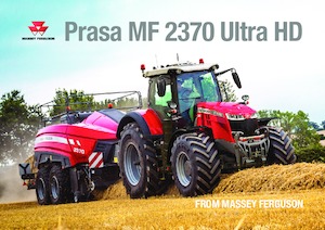 Square balers Massey Ferguson MF 2370UHDTP
