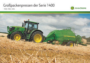 Square balers John Deere 1434