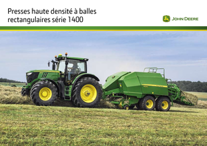 Square balers John Deere 1433