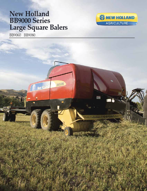 Square balers New Holland BB 9080 S