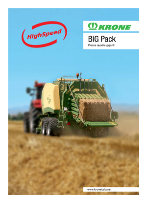 Square balers Krone Big Pack 1270